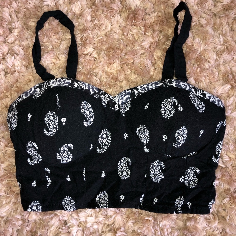 Corset Crop Top